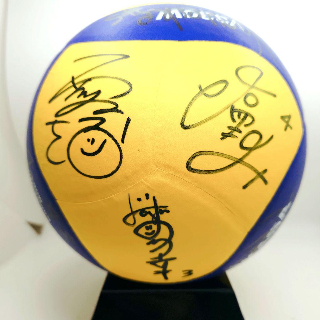 直筆サイン入りバレーボール　大阪マーヴェラス V330W