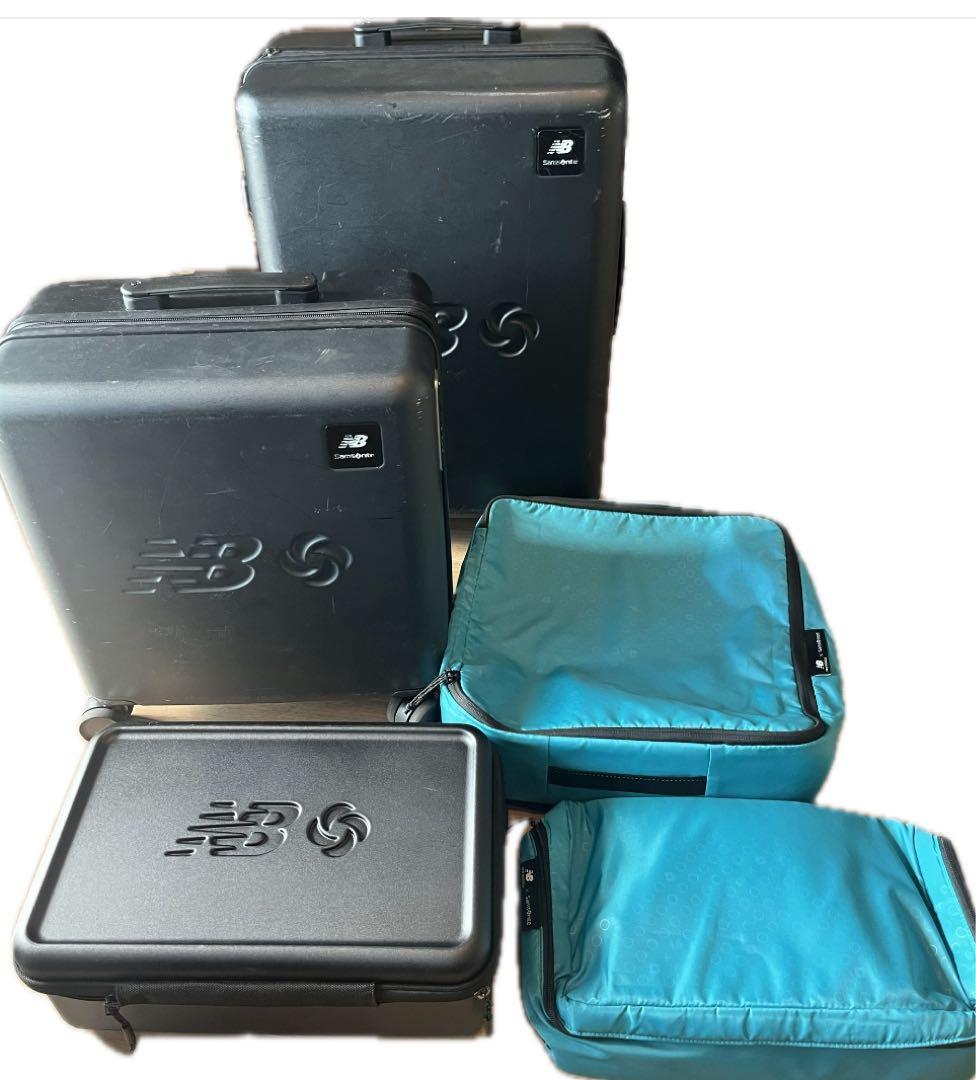 ニューバランス x サムソナイト キャリーケース シューズボックス