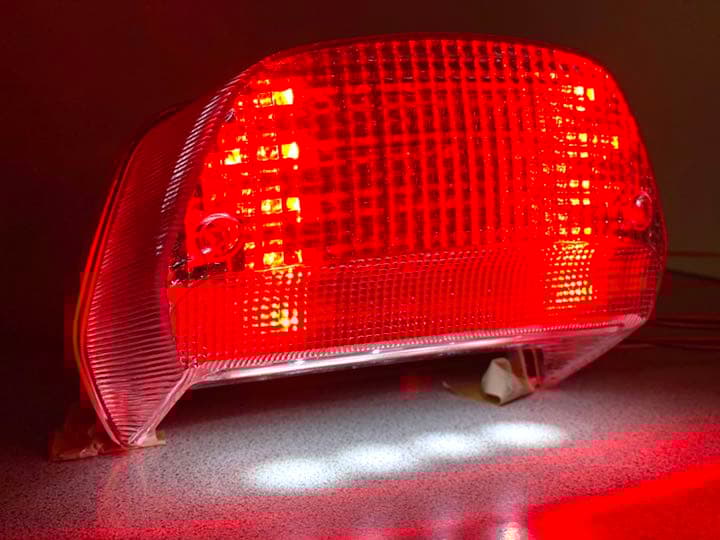 ゼファー400X ☆流れるテールランプLEDユニット☆超爆光57発!