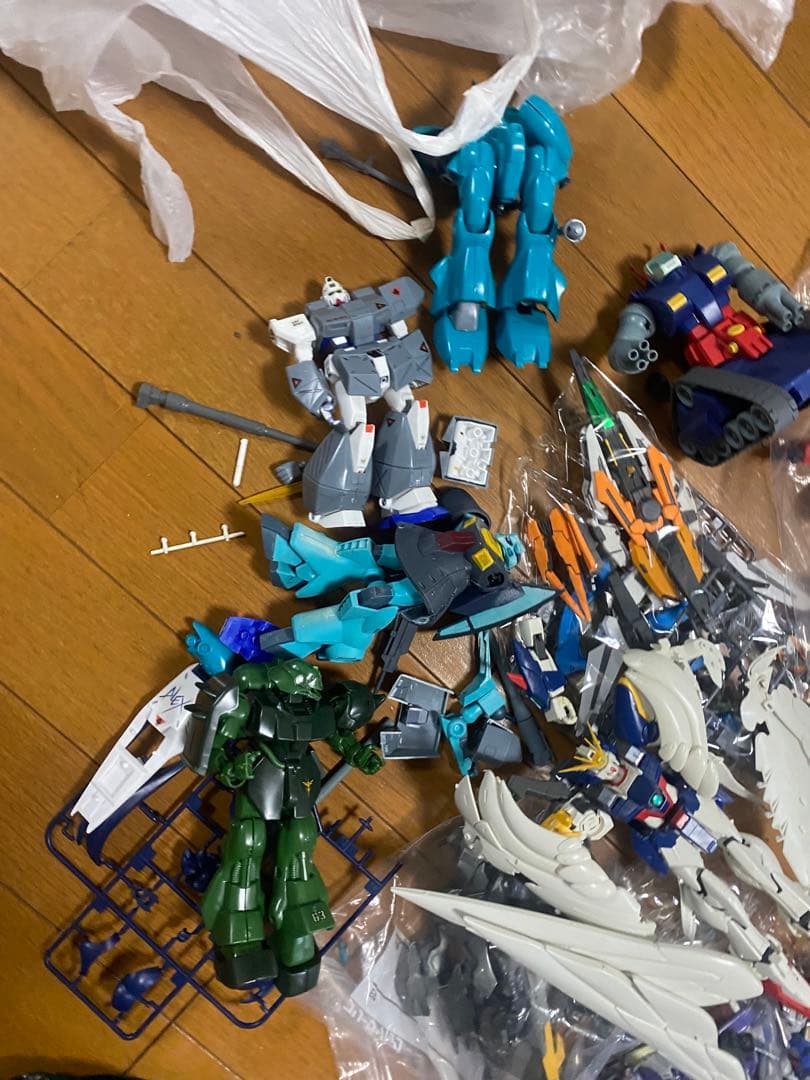 ガンプラ hg mg 大量 まとめ売り フィギュア エヴァなど 武器パーツ
