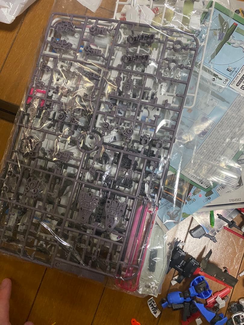 ガンプラ hg mg 大量 まとめ売り フィギュア エヴァなど 武器パーツ
