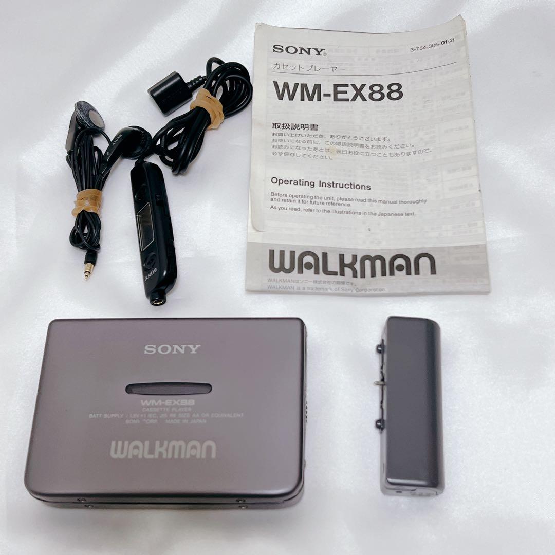 SONY WM-EX88 カセットプレーヤー - メルカリ