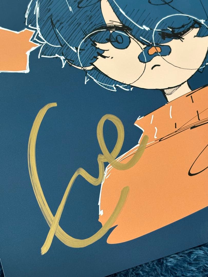 Eve アイコン lazy cat サイン ジャケット UnderBlueくじ