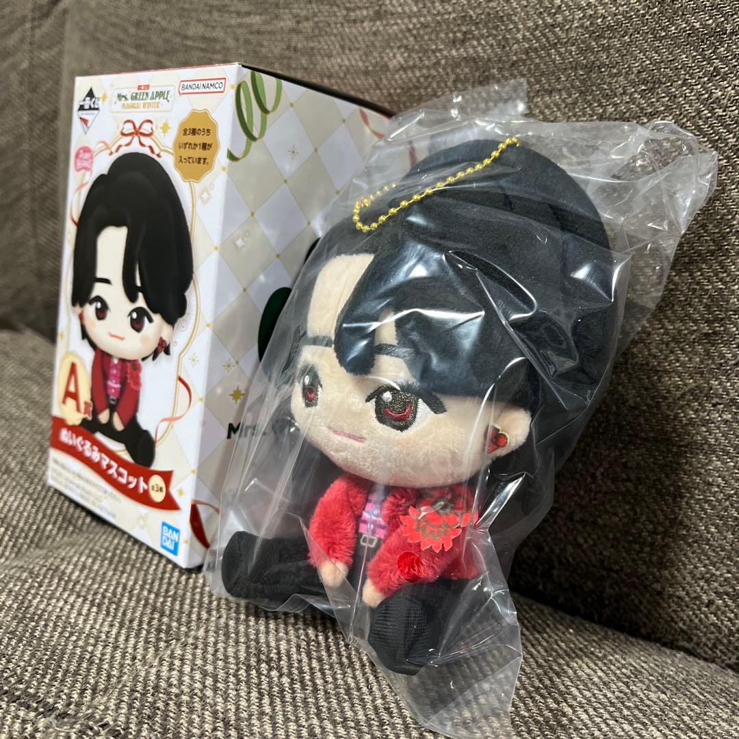 Mrs. GREEN APPLE ぬいぐるみマスコット A賞 - メルカリ