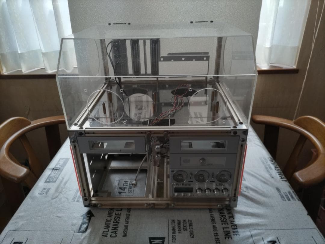 自作ケース フルオリジナル ATX LUBICフレーム ケースのみ