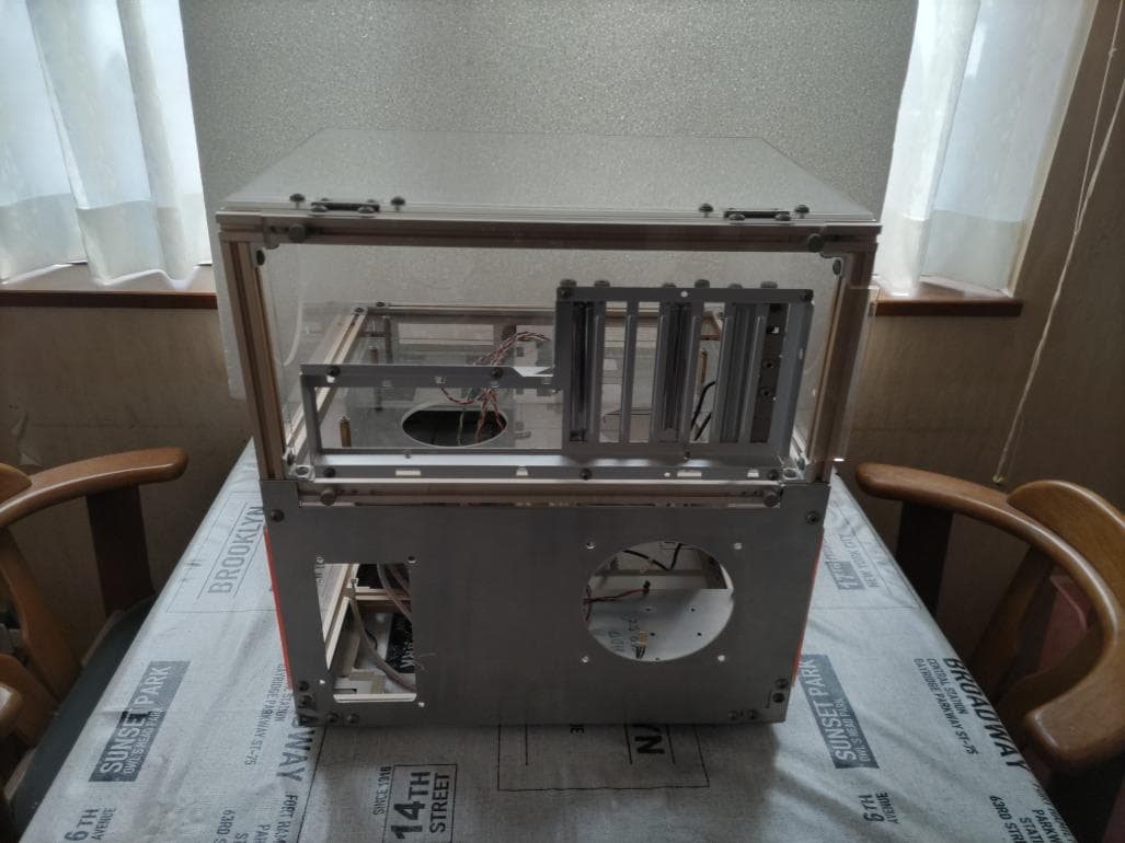 自作ケース フルオリジナル ATX LUBICフレーム ケースのみ