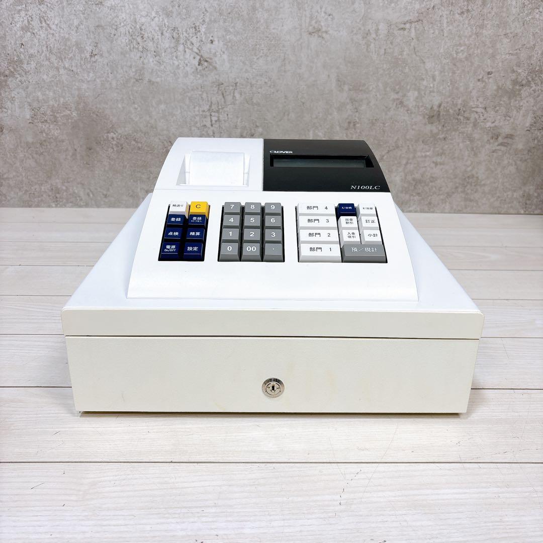 【送料込み】CLOVER N100LC レジスター クローバー電子