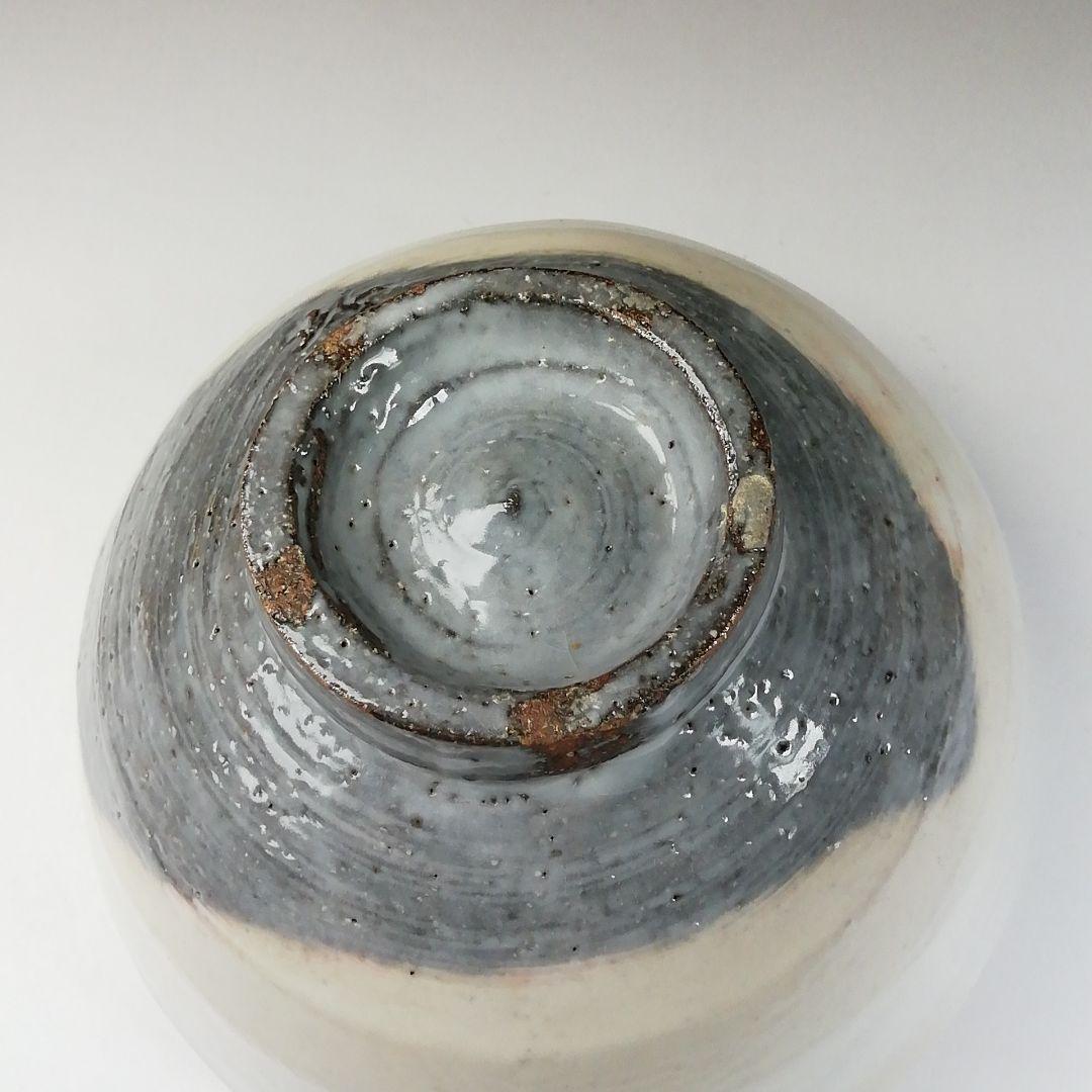 T260 茶碗 『粉引茶碗』『素風窯 奥哲二』 共箱 抹茶碗 茶道具