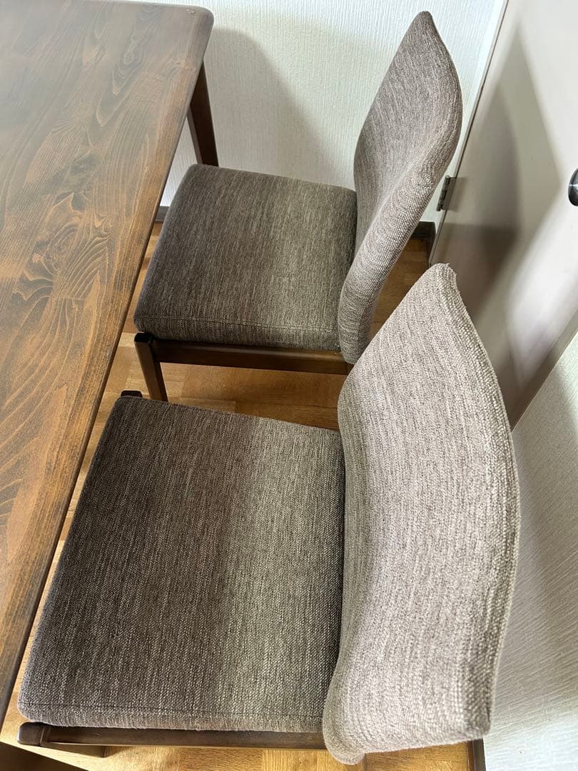 【1/12まで！横浜市引き取り希望】ダイニングテーブルセット　椅子4脚