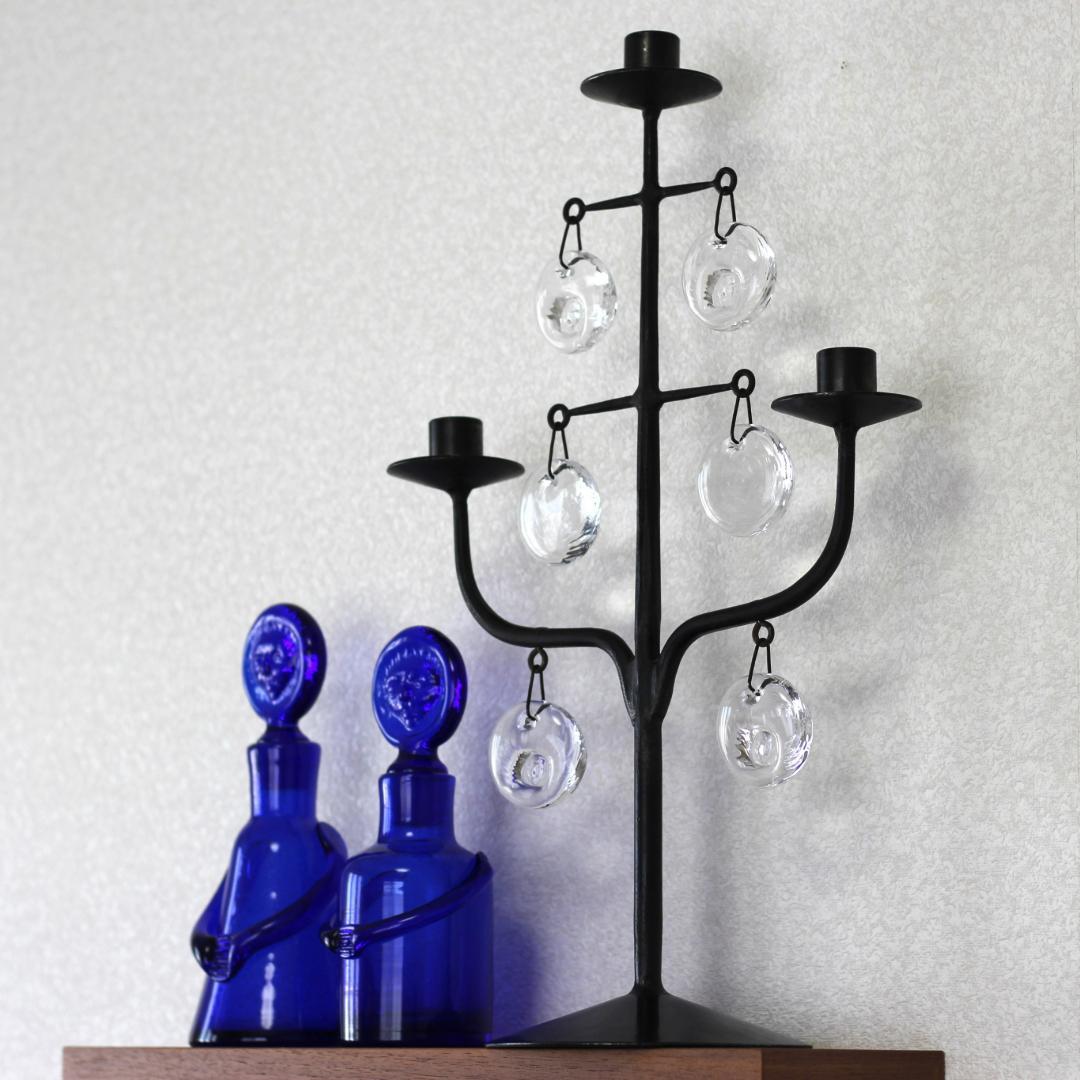 貴重な大型】Erik Hoglund エリックホグランキャンドルスタンド05