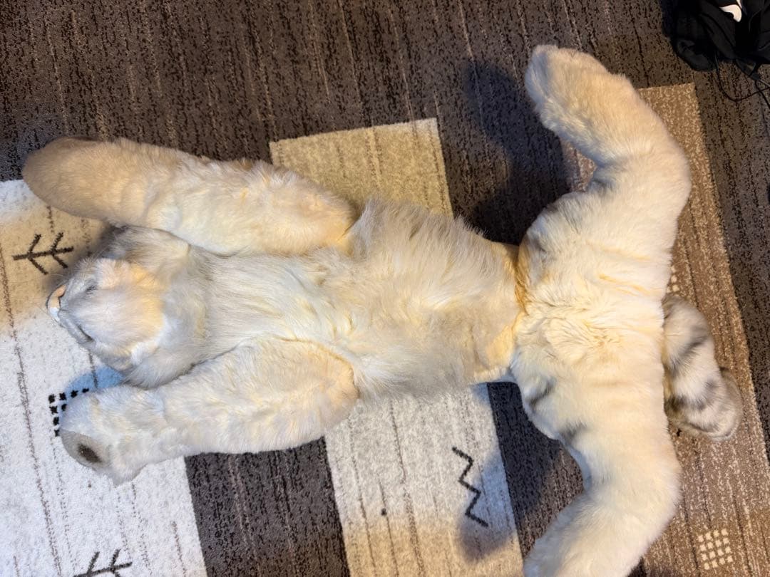 リーベ ホワイトタイガーぬいぐるみ73cm
