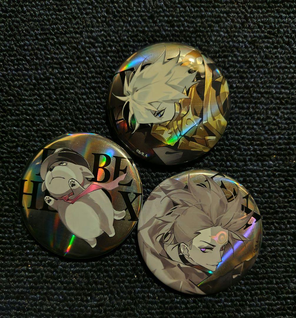 to be hero x 黙殺 トラ 梁龍 缶バッジ 3点セット - メルカリ