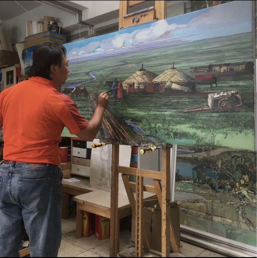 ファッション 通販ホビー・楽器・アート - ☆真作☆ 文勝(ウンシュン