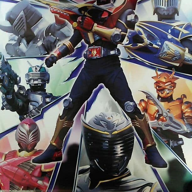 仮面ライダー龍騎」B2サイズポスター②（非売品・当時モノ・新品