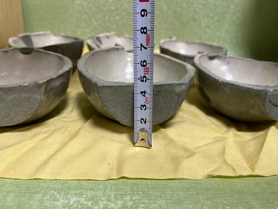 ト23) 向付け 切り徳利 6客 [ 槇 啓州 ] 讃岐七宝山旺禅