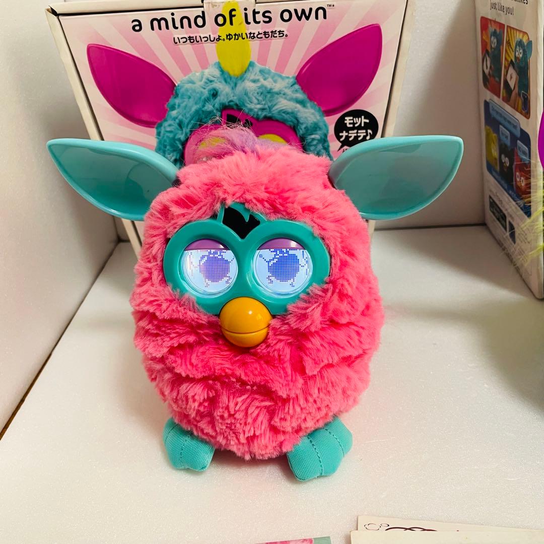 Furby ファービー ミントドロップ 日本語版 ストロベリーピンク セット