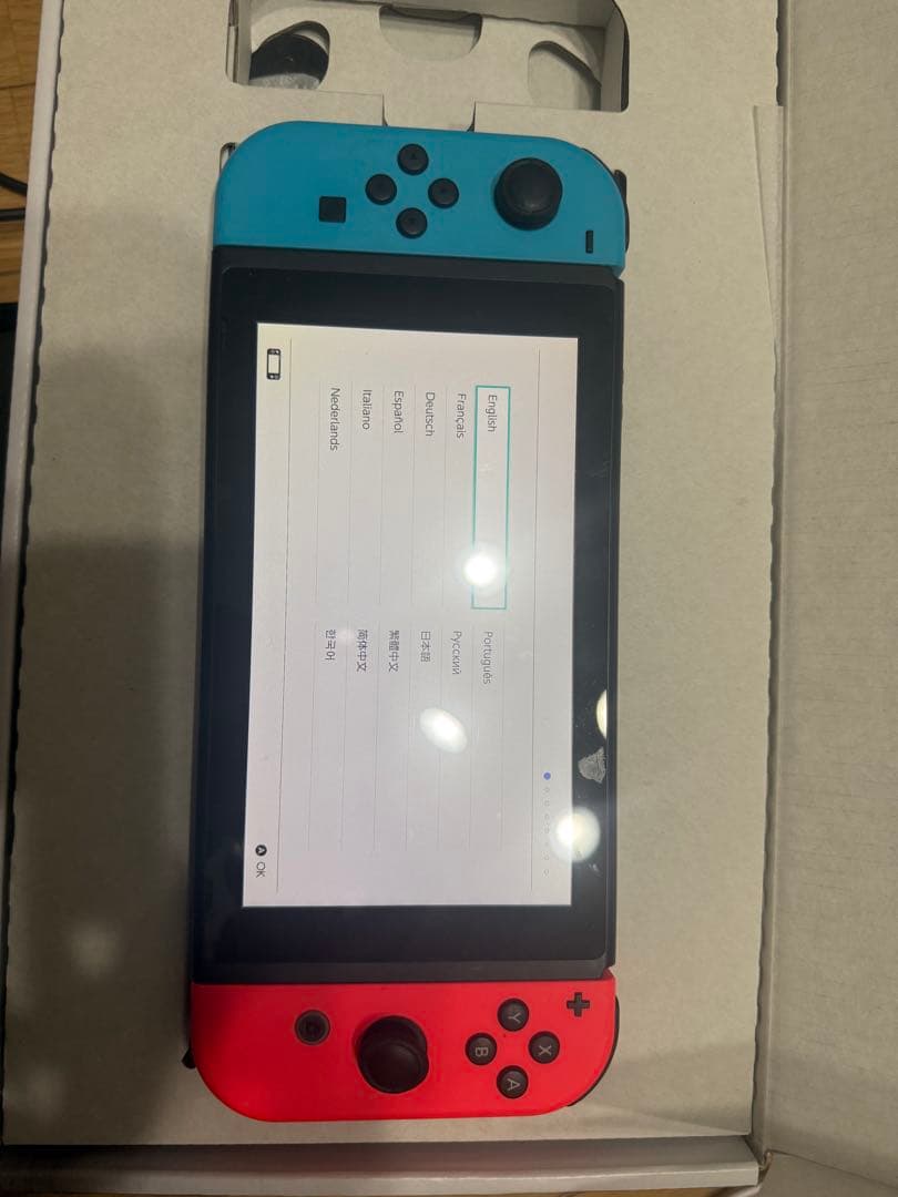 Nintendo Switch 初代 本体 ネオン 2018年購入