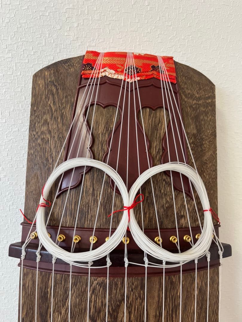 ①琴 13弦 日本 伝統的 楽器 箏 和楽器 弦楽器 和琴 木製 13