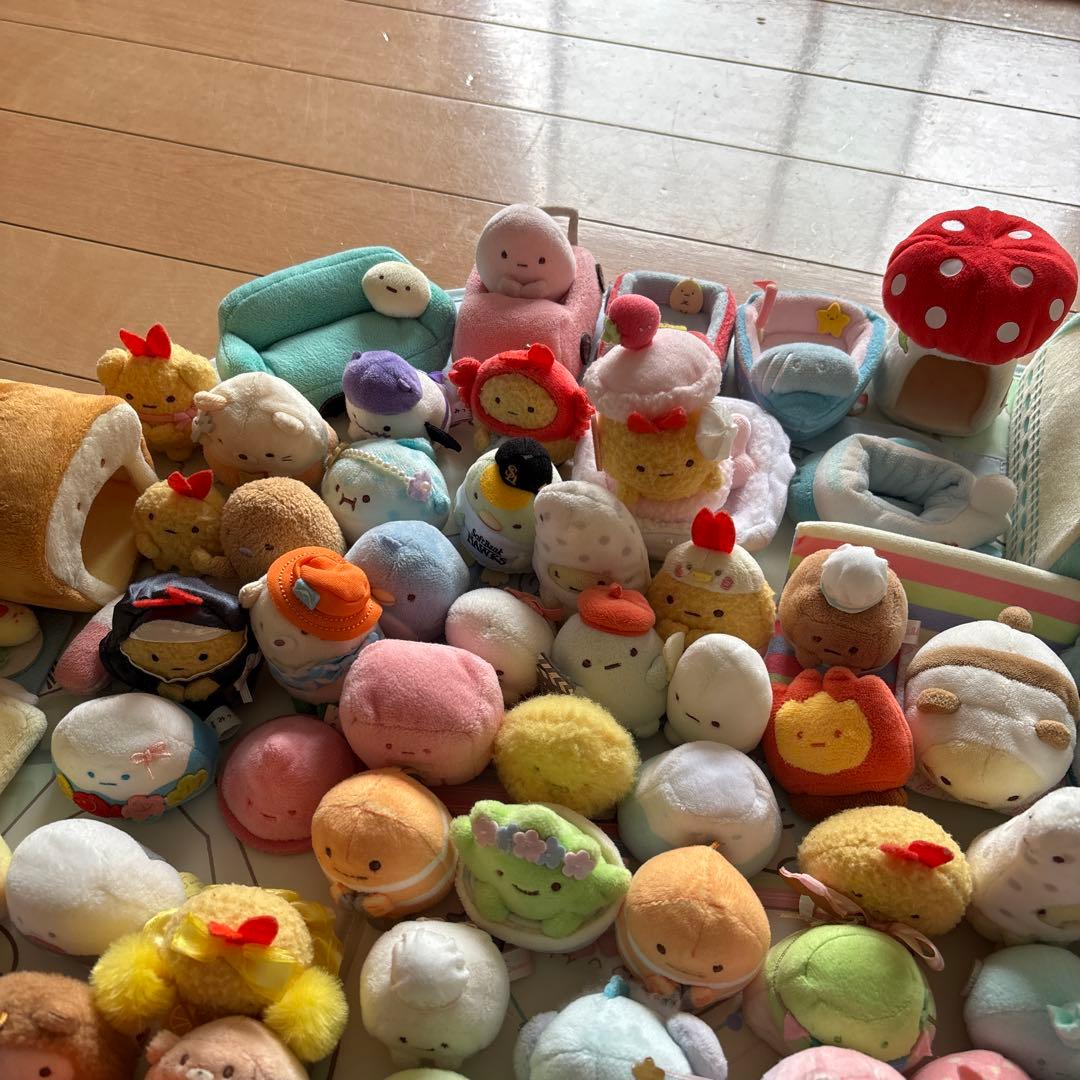 すみっこぐらし　てのりぬいぐるみセット