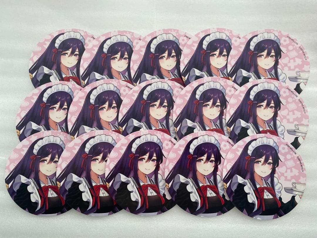 ドキドキ文芸部 ユリ DDLC コースター ピック