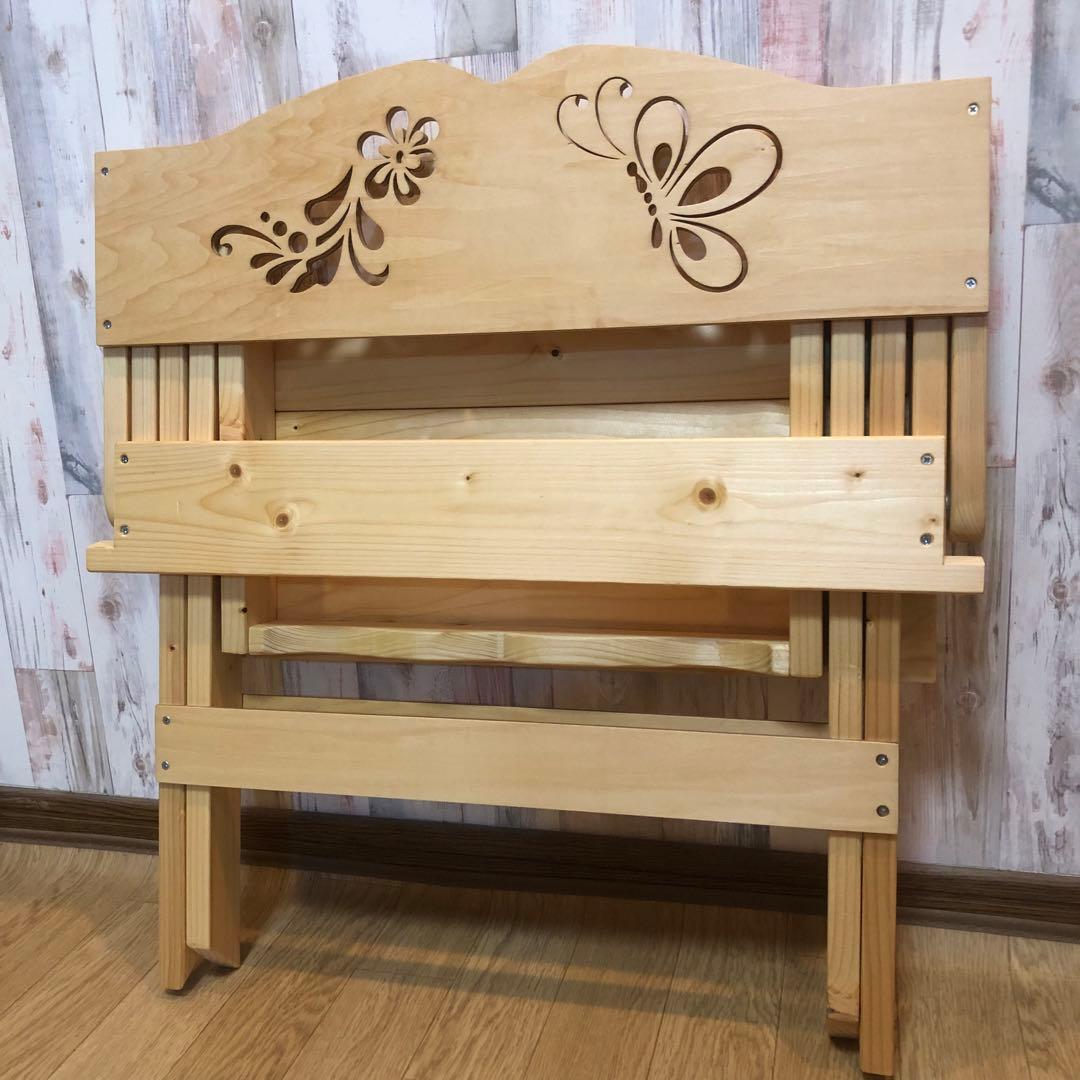 ハンドメイド ペット用 折りたたみ式 可愛い ベンチ 撮影用 - メルカリ