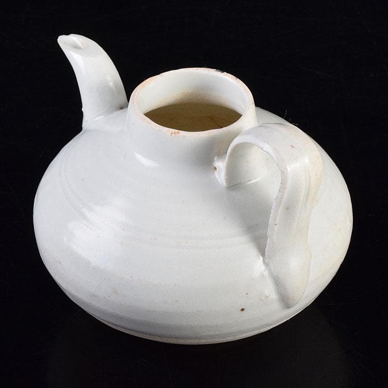 中国　定窯　白磁　水注瓶　水滴　C　6926