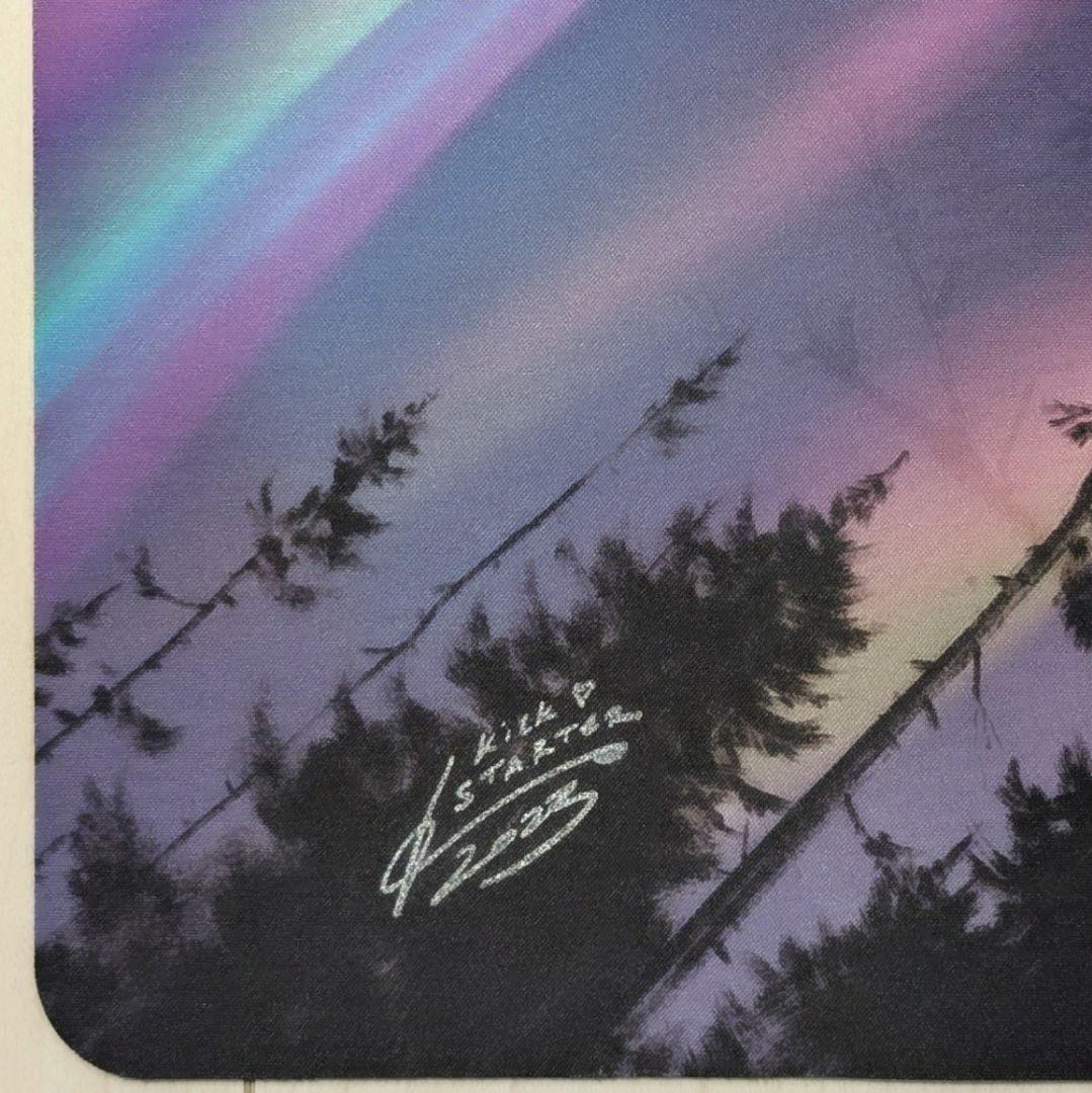 未使用】虹色の橋 プレイマット サインド