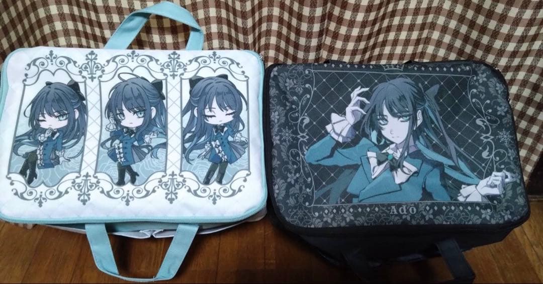 Ado 収納ボックス ペンライトケース 2種ずつ計4個セット ラウンドワン限定