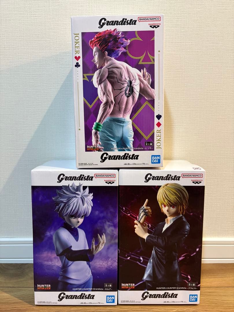 ハンターハンター Grandista ヒソカ クラピカ キルア - メルカリ