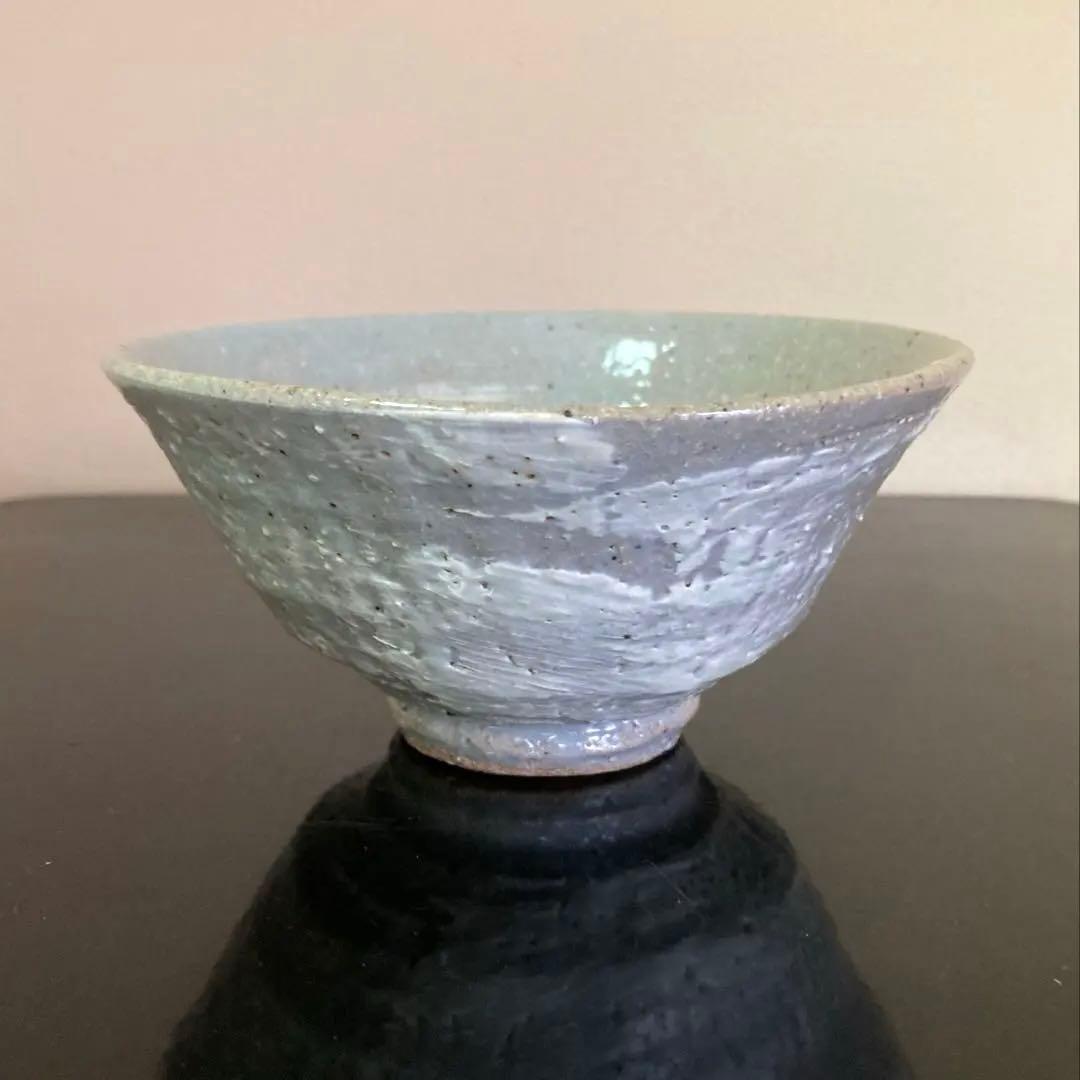 韓国人間国宝 池順鐸作 高麗陶窯 茶碗 共箱 共布 栞付