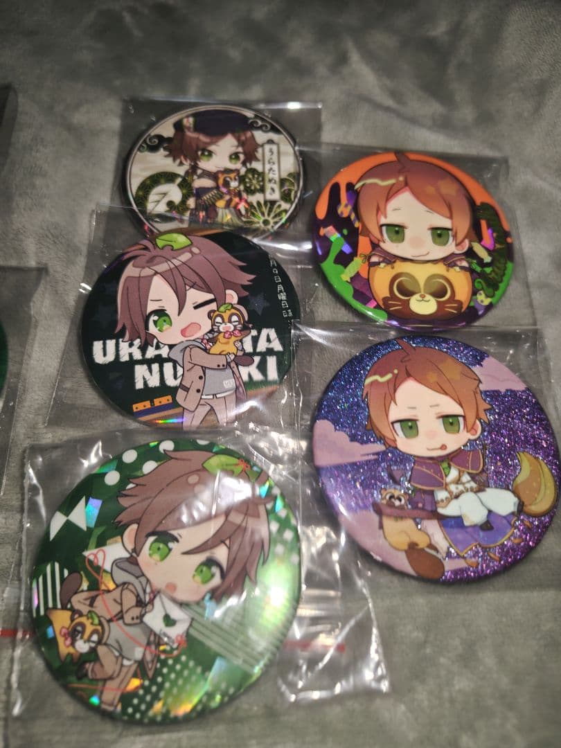 うらたぬき 缶バッジ 18個 - メルカリ