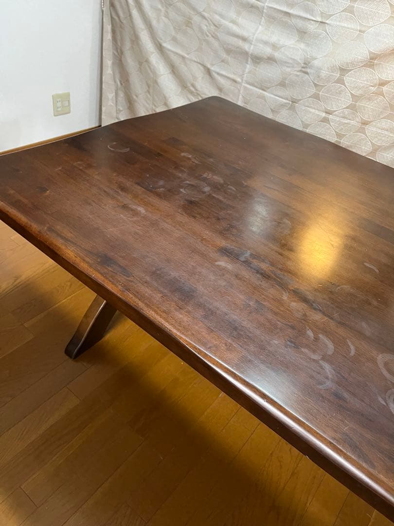 カリモク　RUSTIC シリーズ ダイニングテーブル　180×100×68㎝