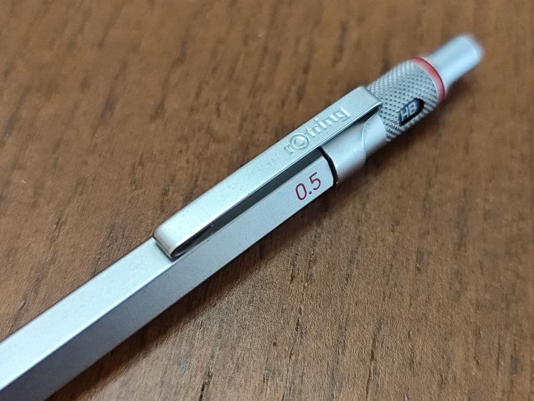 ロットリング　ロゴなし　シルバー 0.5　廃盤品　旧型　検索　ロットリング600