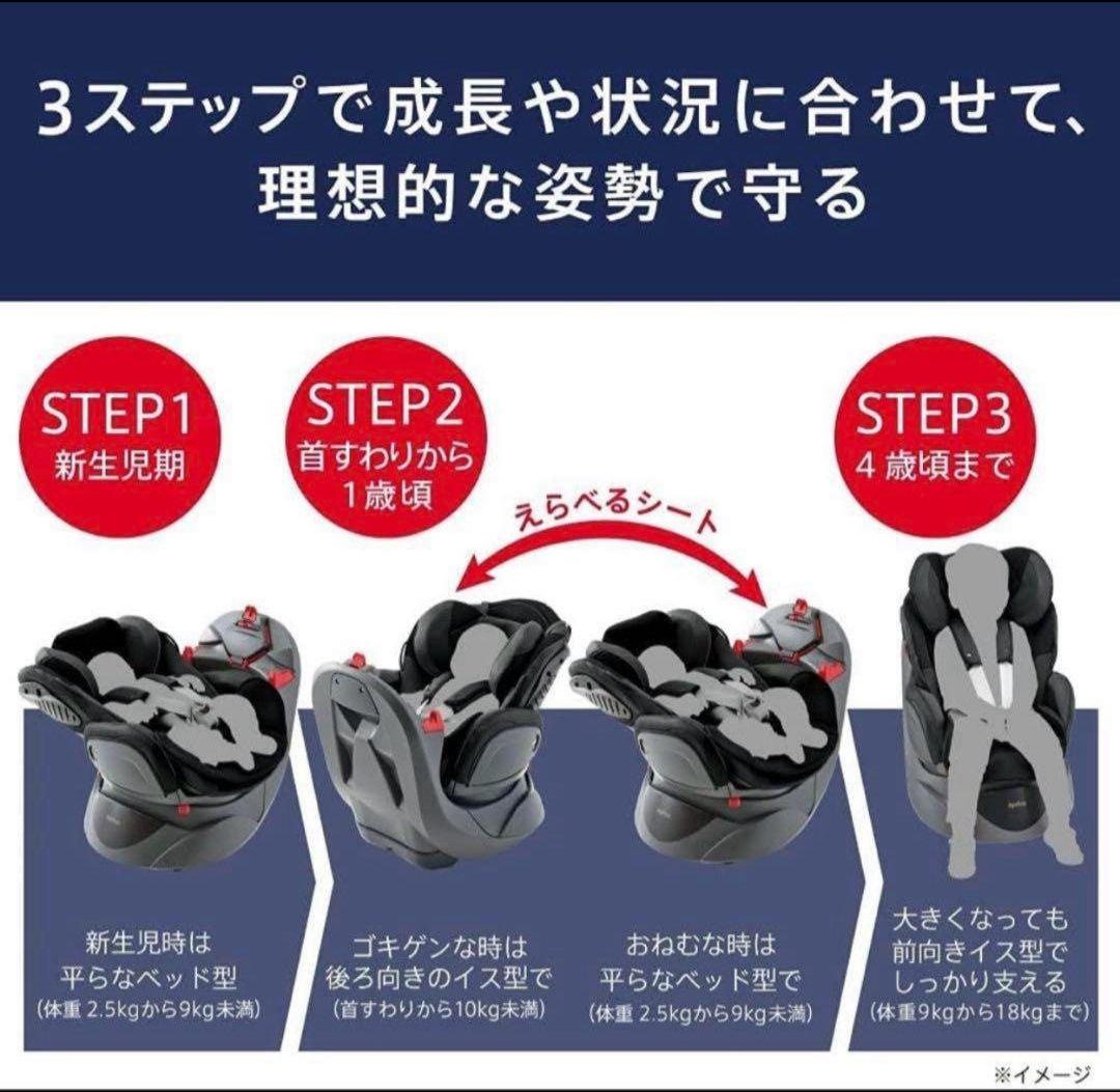 Aprica　ディアターンプラスプレミアム　ベビー チャイルドシート・ベッド