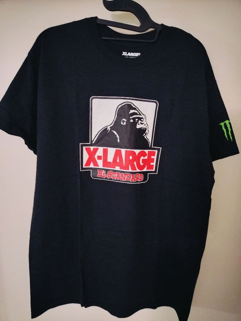 X-LARGE×Hi-STANDARD×モンスターエナジー Tシャツ Lサイズ｜X-LARGE×