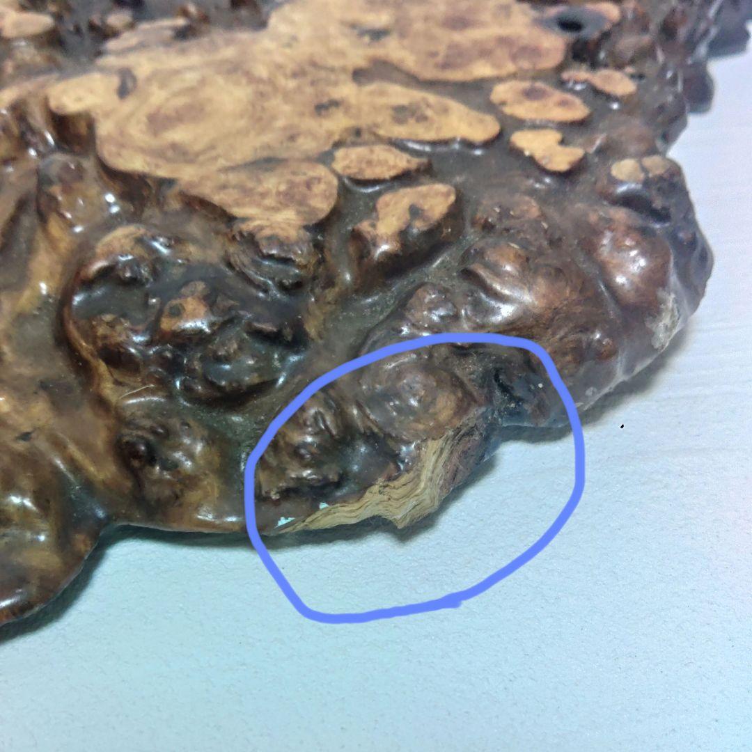 花台 花梨 玉杢 煎茶台 置物台 ウ20