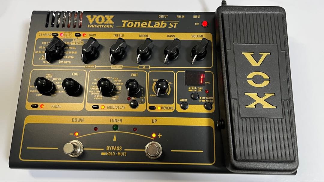 VOX マルチエフェクター ToneLab ST 箱、純正アダプター、取説付きVOX