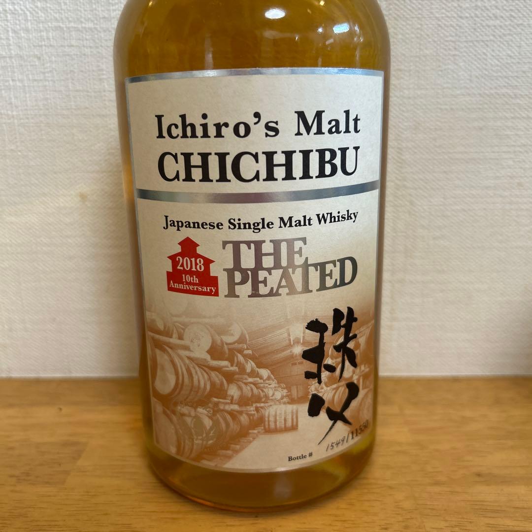 箱付き未開封】イチローズモルトCHICHIBU THE PEATED 2018