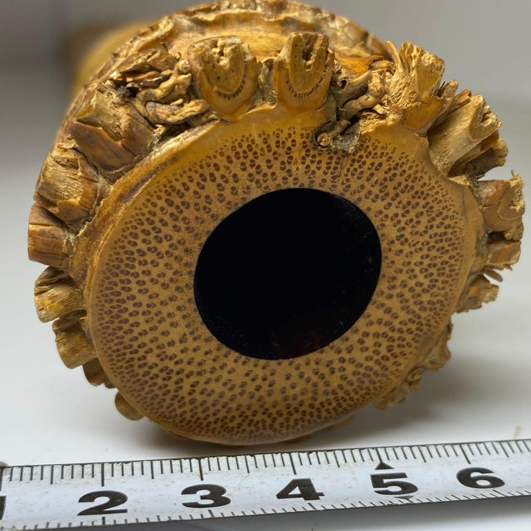 鳳舟 銀三線尺八 65cm 東7-1026①