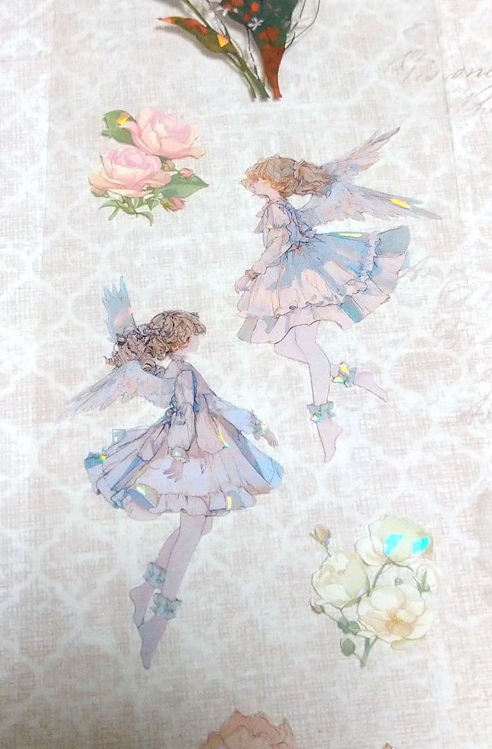 ✩再販✩J1229＃馥春宴(贝壳光)如終野切り売り海外人物マステ