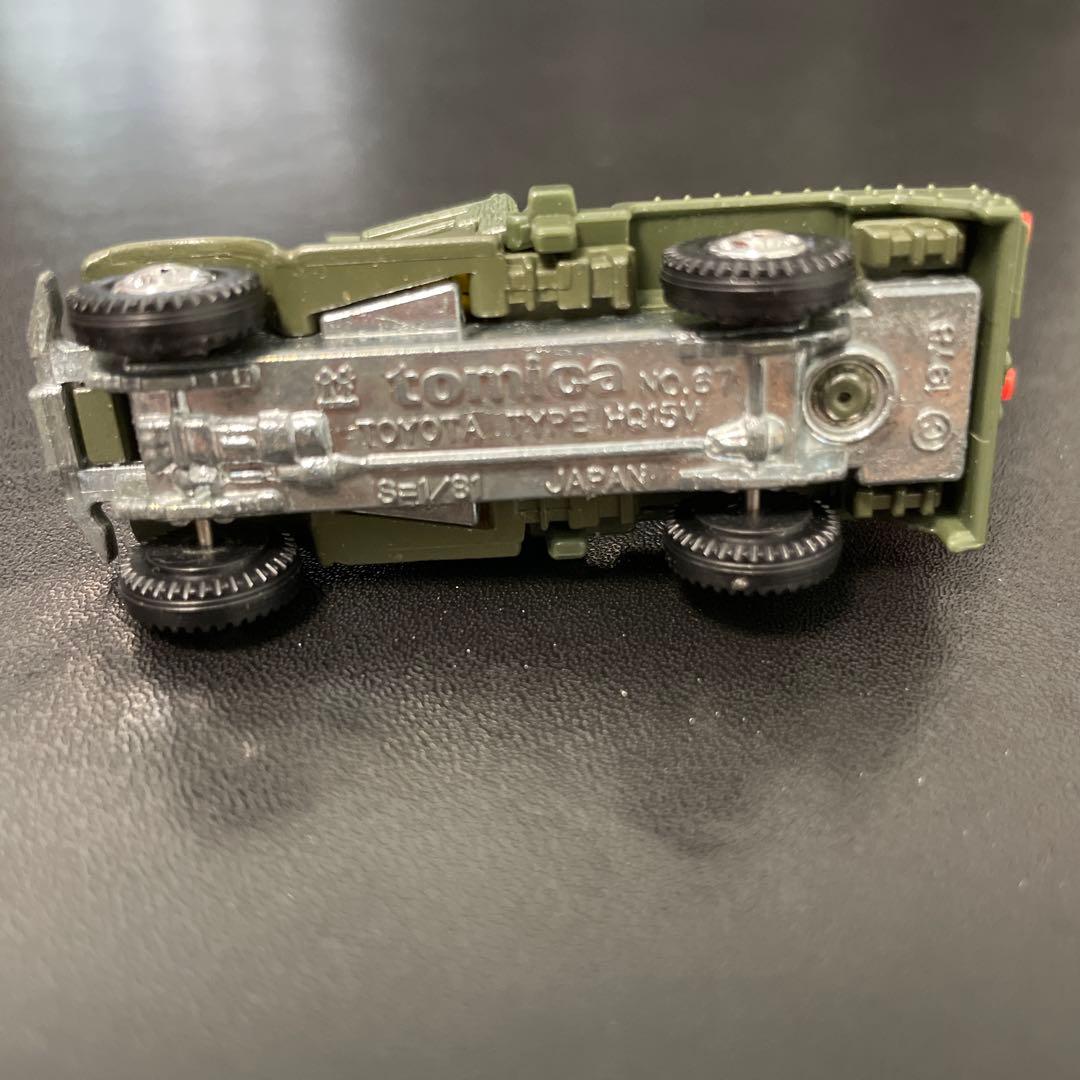 ナ*タ様 トミカ　黒箱　77 トヨタ　自衛隊ロケット車