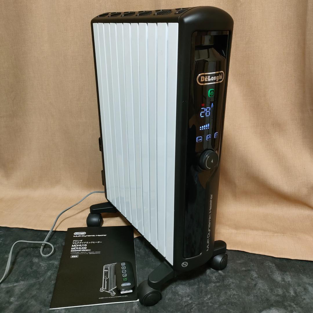 デロンギ オイルヒーター MDHU15-BK マルチダイナミックヒーター