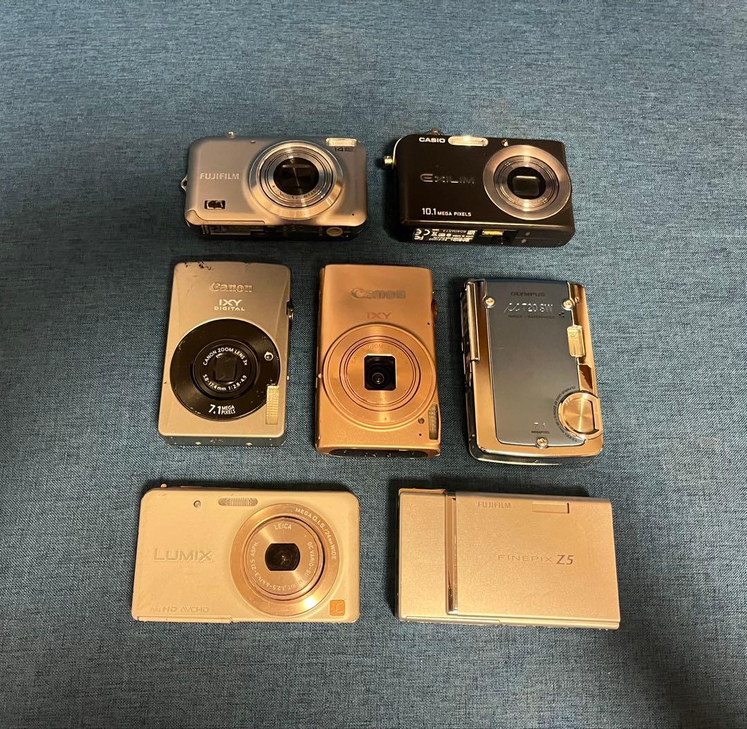 デジタルカメラ 7台セット 動作未確認 ジャンク まとめ売り デジカメ