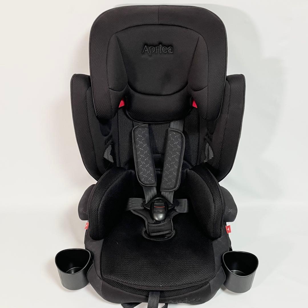 【美品】アップリカ　エアグルーヴ プラス　ジュニアシート　ブラック