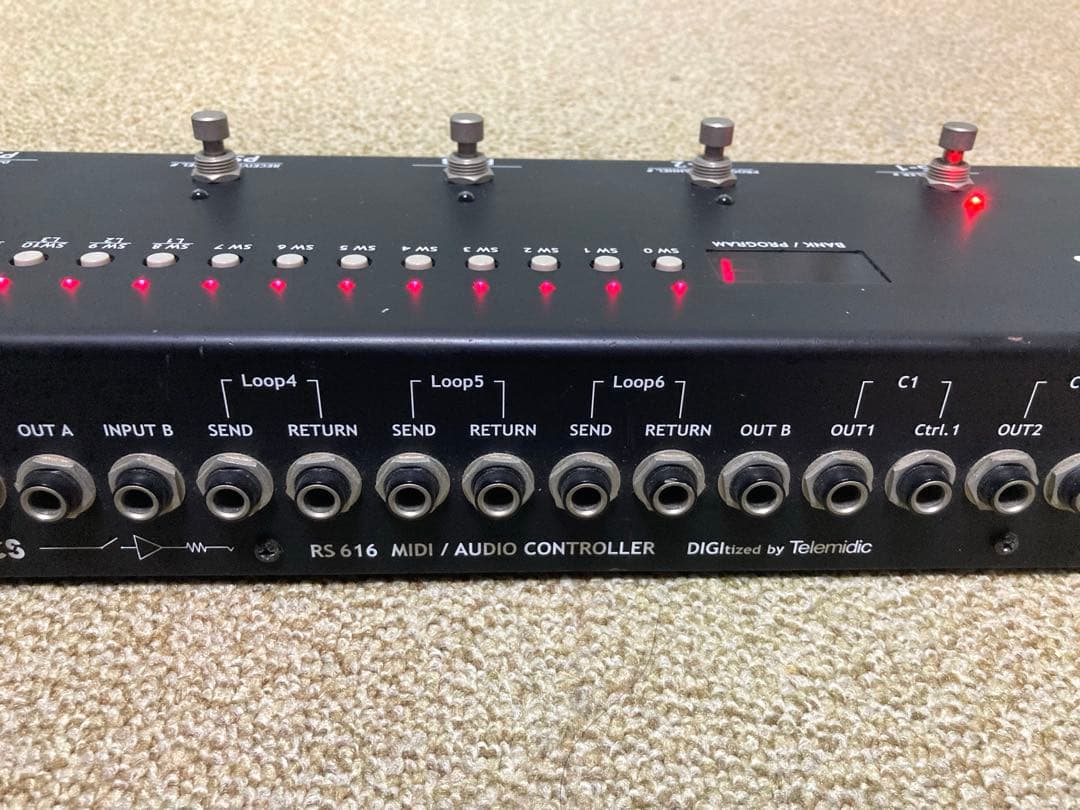 CAE RS616 MIDI&Audio Controller スイッチャー