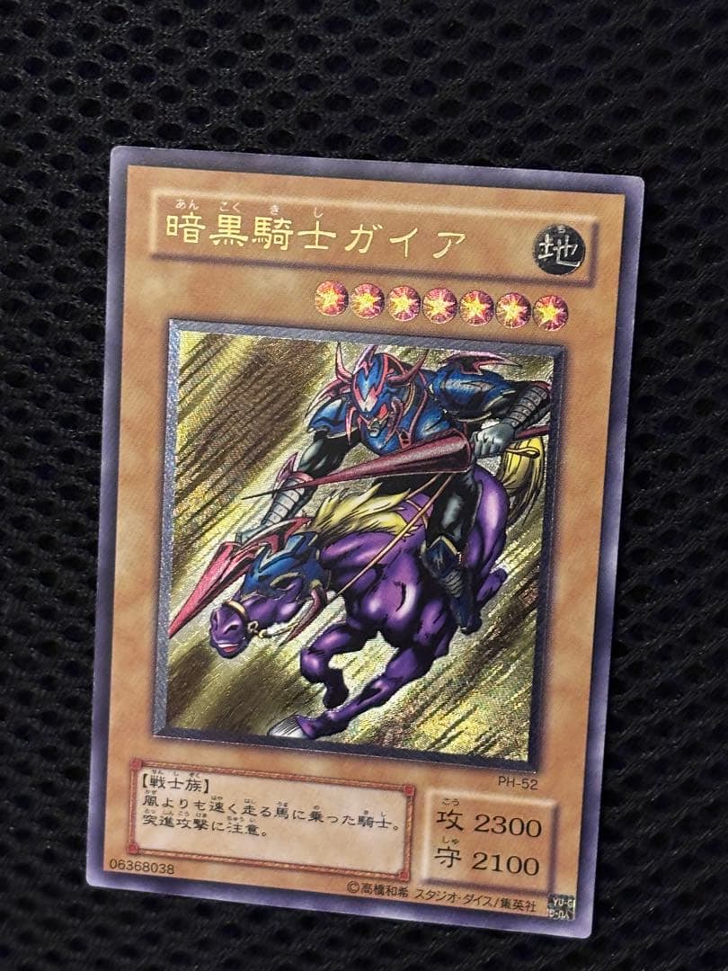 ヨ*ー様 極美品　暗黒騎士ガイア　レリーフ　遊戯王