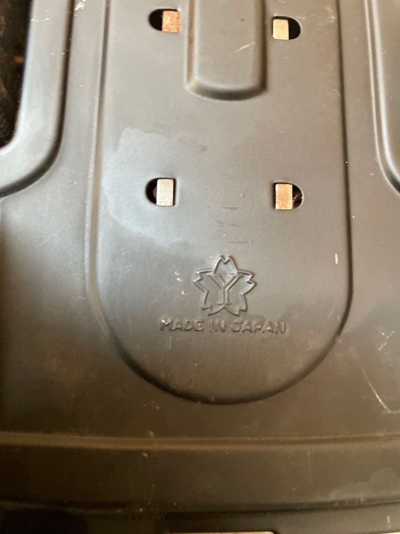 ヨネザワ　1960年代ブリキ大型キャデラック赤・黒2台460mm