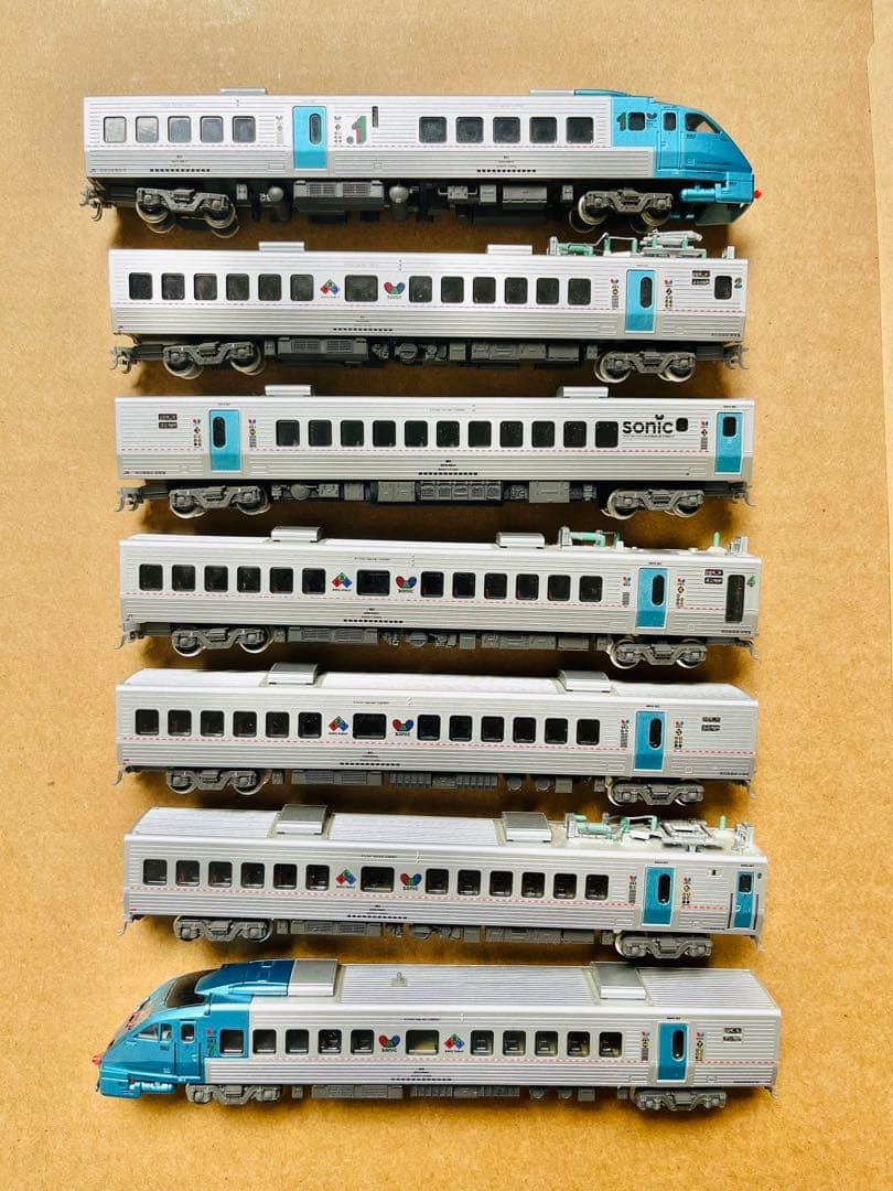 九州 883系 特急 ソニック 7両 カトー sonic N　振り子