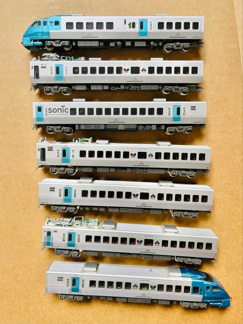 九州 883系 特急 ソニック 7両 カトー sonic N　振り子