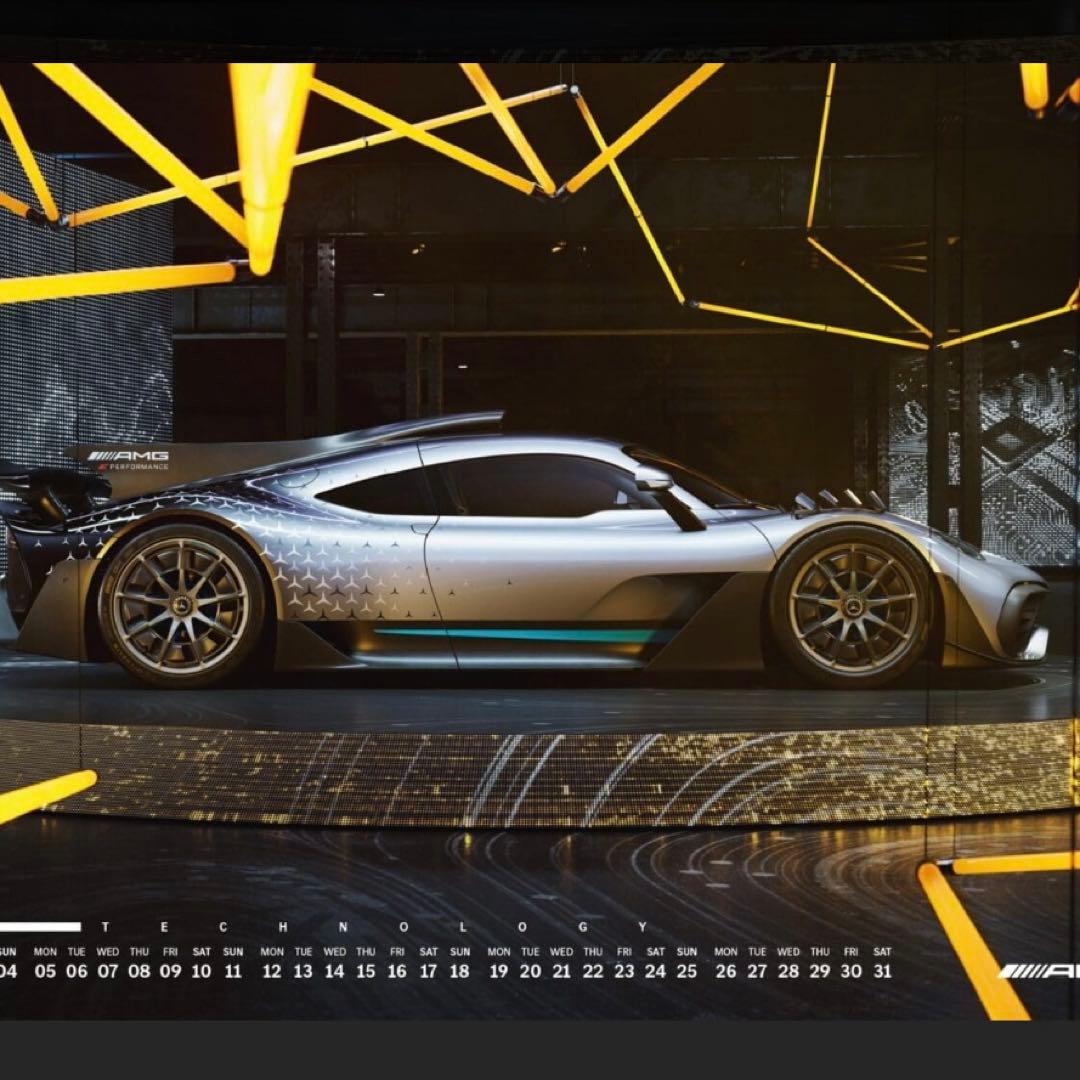 新品未開封】メルセデスベンツ-AMG 2024年 カレンダー ドイツ製 - メルカリ